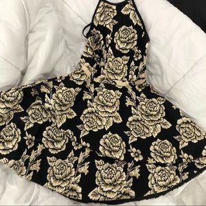 Black & Gold Dress